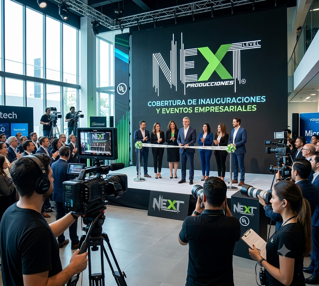 Cobertura de inauguraciones y eventos empresariales