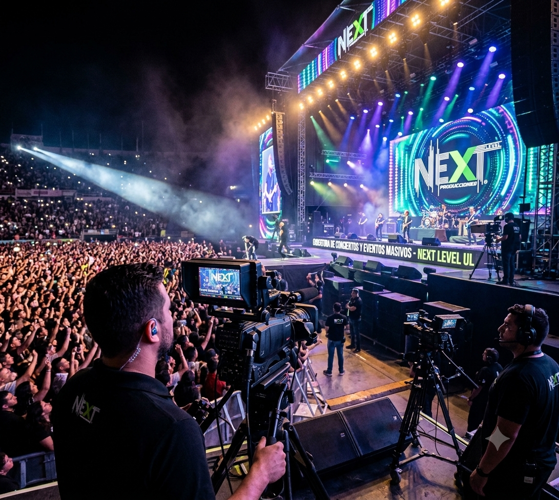 Cobertura de conciertos y eventos masivos